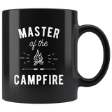 Master Of The Campfire 11oz Black Mug