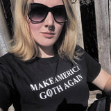 Make America Goth Again Shirt Cool Gothic Tee