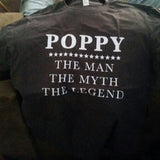 Poppy - The Man The Myth The Legend T-Shirt