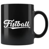 Fistball 11oz Black Mug