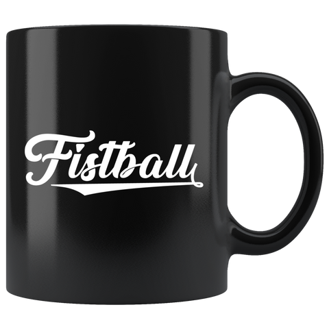 Fistball 11oz Black Mug