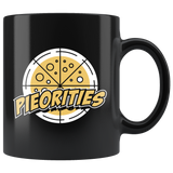 Pieorities 11oz Black Mug