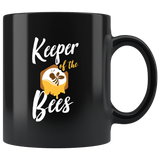 Keeper Of The Bees 11oz Black Mug