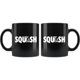 Squash 11oz Black Mug