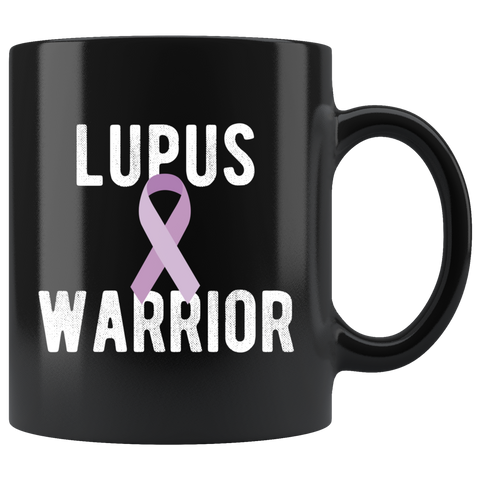 Lupus Warrior 11oz Black Mug