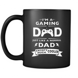 I'm a Gaming Dad Black Mug