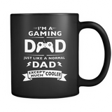 I'm a Gaming Dad Black Mug