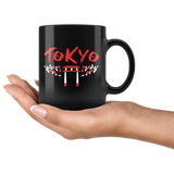 Tokyo 11oz Black Mug