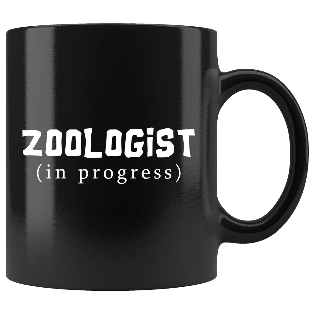 Zoologist (in progress) 11oz Black Mug