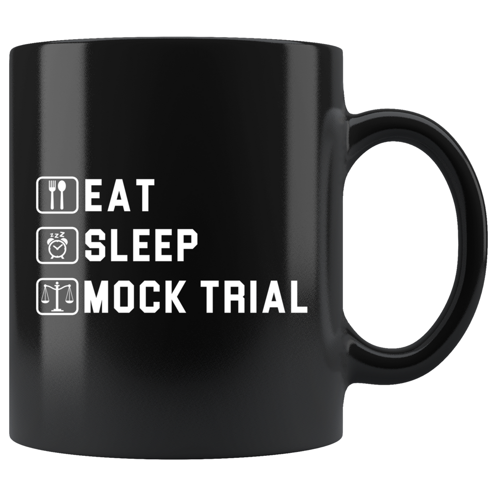 eat sleep mock trial