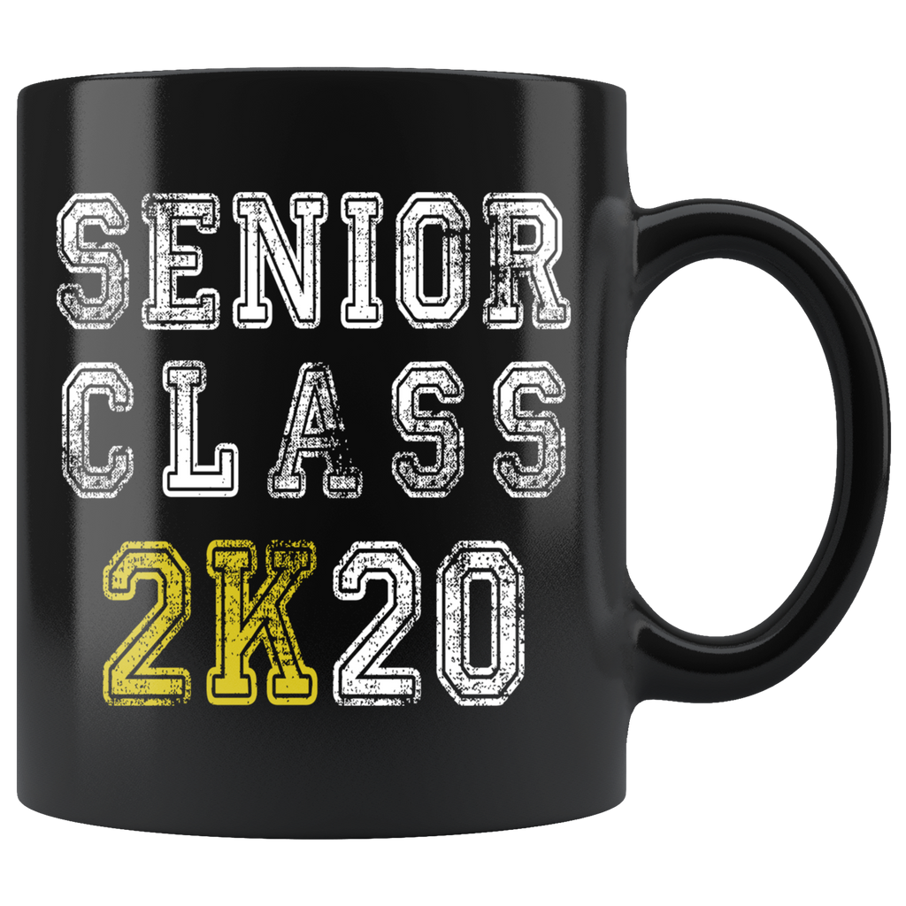 Senior Class 2k20 11oz Black Mug