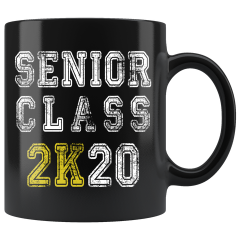 Senior Class 2k20 11oz Black Mug