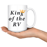 King of the RV 15oz White Mug