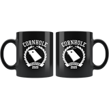 Cornhole Champion 2020 11oz Black Mug