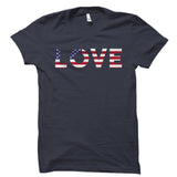 Love American Flag Shirt