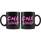 Cna Squad 11oz Black Mug