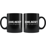 Zoologist (in progress) 11oz Black Mug