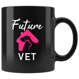 Future Vet 11oz Black Mug