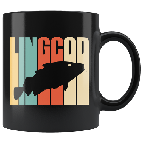 Lingcod 11oz Black Mug