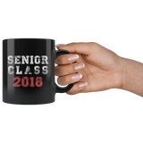 Senior Class Of 2018 11oz Black Mug