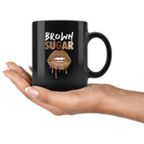 Brown Sugar 11oz Black Mug