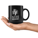 My Cat Would Make A Better President 11oz Black Anti Trump Coffee Mug