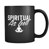Spiritual As Hell Black Mug
