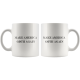 Make America Goth Again White Mug