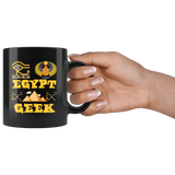 Egypt Geek 11oz Black Mug