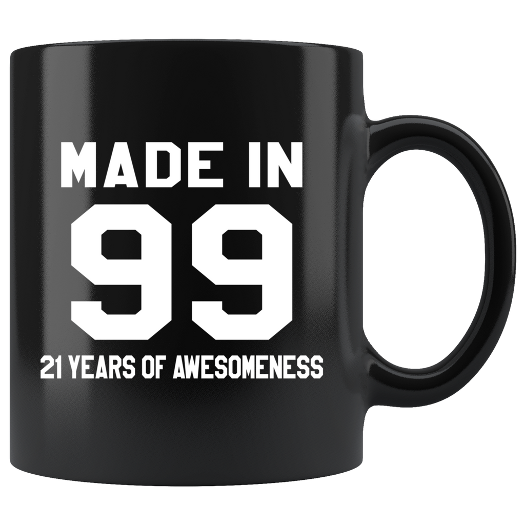 Made In 99 11oz Black Mug