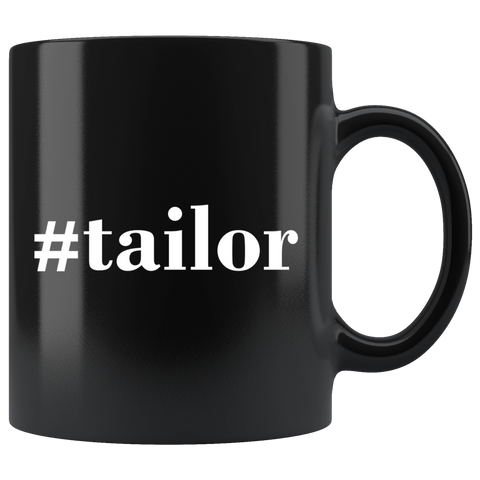 #Tailor 11oz Black Mug