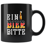 Ein Bier Bitte 11oz Black Mug
