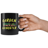 Garden Gangster 11oz Black Mug