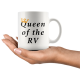 Queen of the RV 11oz White Mug