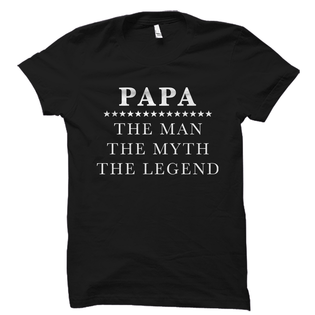 Papa - The Man The Myth The Legend T-Shirt – oTZI Shirts
