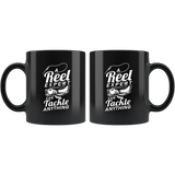 A Reel Expert Can Tackle Anything 11oz Black Mug