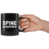 Spine Whisperer 11oz Black Mug