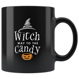 Witch Way To The Candy 11oz Black Mug