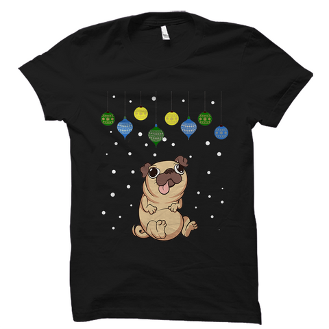 Pug Ugly Christmas T-Shirt