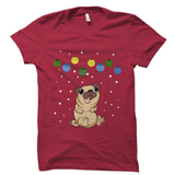 Pug Ugly Christmas T-Shirt