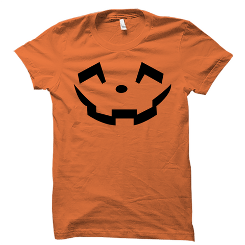 Funny Carved Pumpkin Halloween Shirt