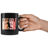Disc Golf 11oz Black Mug