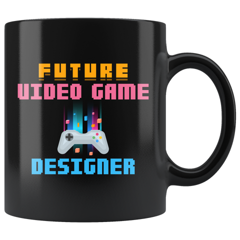 Future Video Game Designer 11oz Black Mug