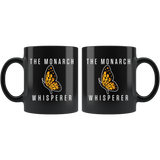The Monarch Whisperer 11oz Black Mug