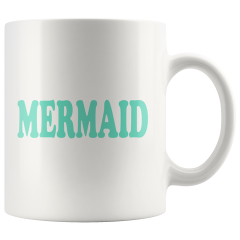 Mermaid White Mug