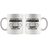 This Is What An Awesome Gramps Looks Like White Mug