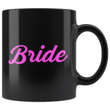 Bride 11oz Black Mug
