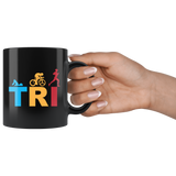 TRI 11oz Black Mug