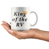 King Of The RV White Mug