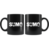 SUMO 11oz Black Mug